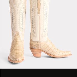 Lucchese Presley Exotic 7.5!!! NEVER WORN!